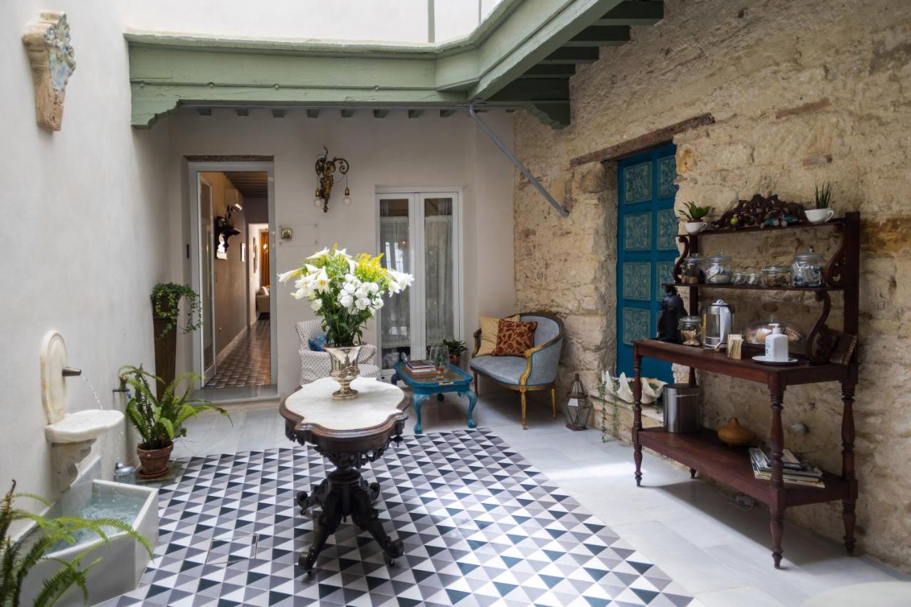 Casa Portus Gaditanus S XVIII Patio Andaluz 圣玛丽亚港 客房 照片
