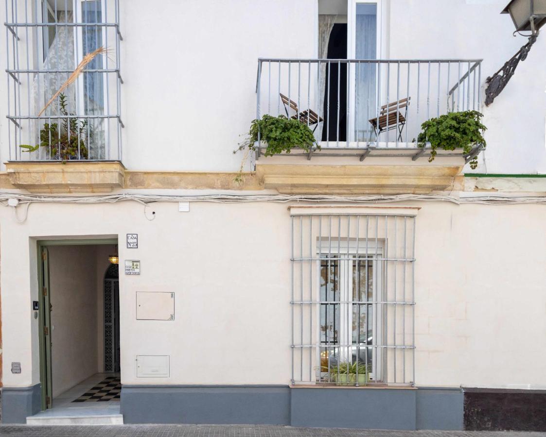 Casa Portus Gaditanus S XVIII Patio Andaluz 圣玛丽亚港 外观 照片