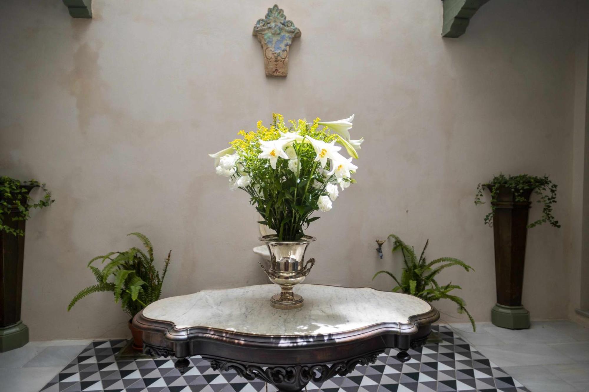 Casa Portus Gaditanus S XVIII Patio Andaluz 圣玛丽亚港 客房 照片