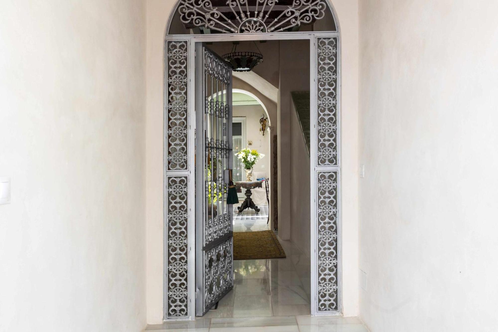 Casa Portus Gaditanus S XVIII Patio Andaluz 圣玛丽亚港 客房 照片