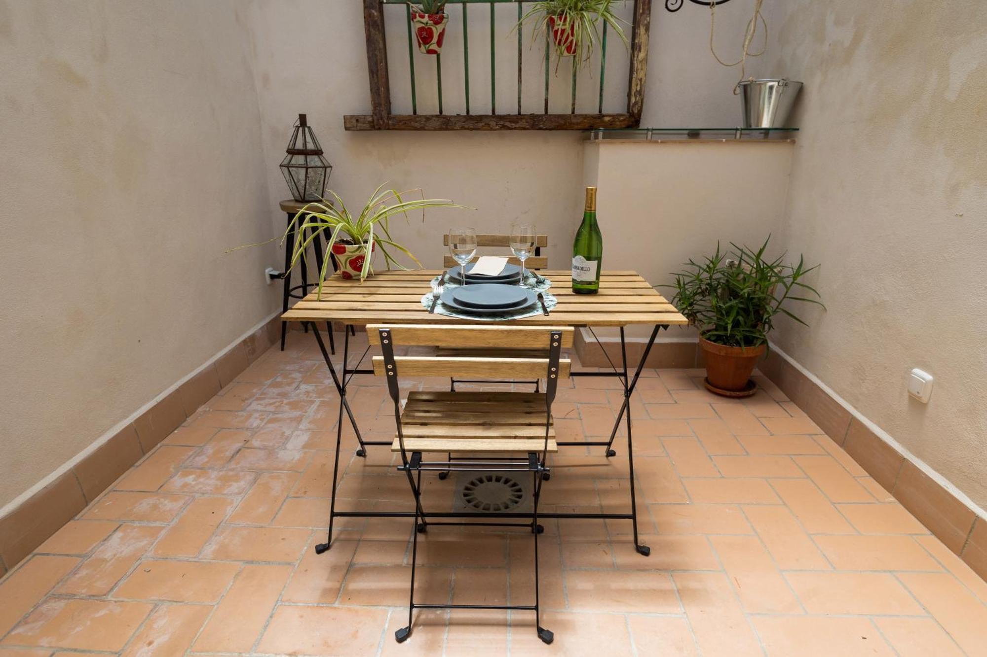 Casa Portus Gaditanus S XVIII Patio Andaluz 圣玛丽亚港 客房 照片