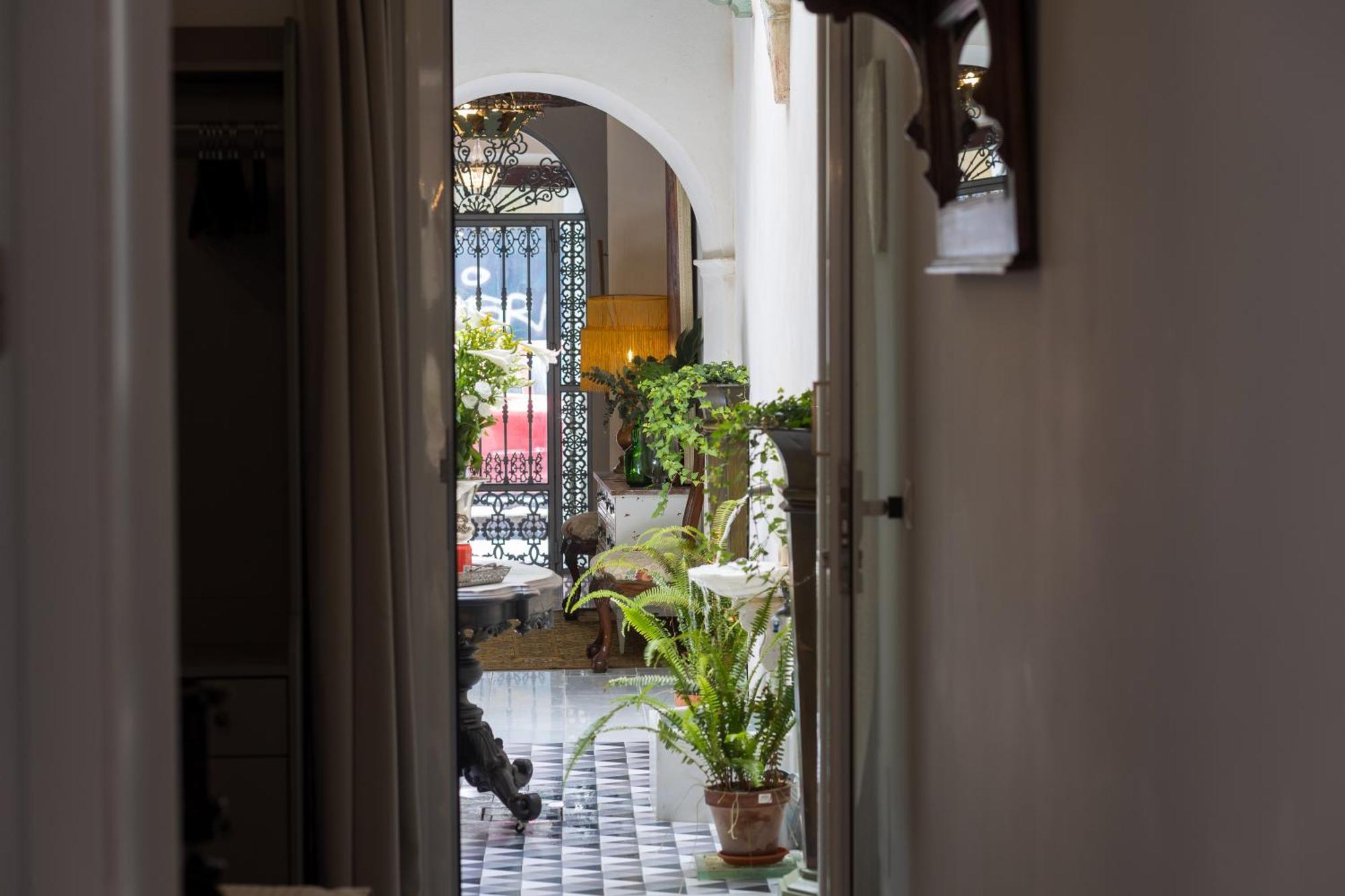 Casa Portus Gaditanus S XVIII Patio Andaluz 圣玛丽亚港 客房 照片